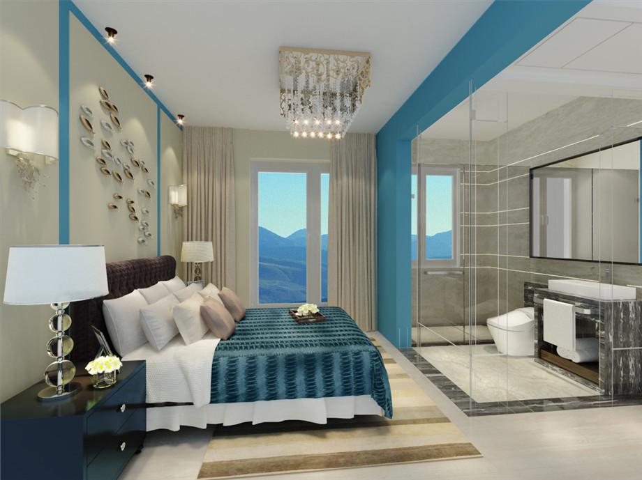 金地褐石公館87平米現(xiàn)代簡約設(shè)計方案