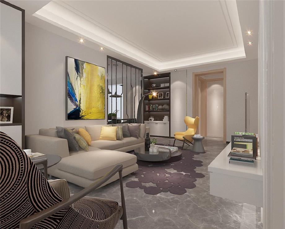 中冶一曲江山120平米現(xiàn)代簡(jiǎn)約風(fēng)格