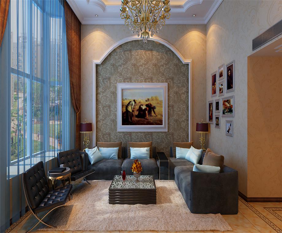 文景小區(qū)165平米歐式風(fēng)格設(shè)計方案