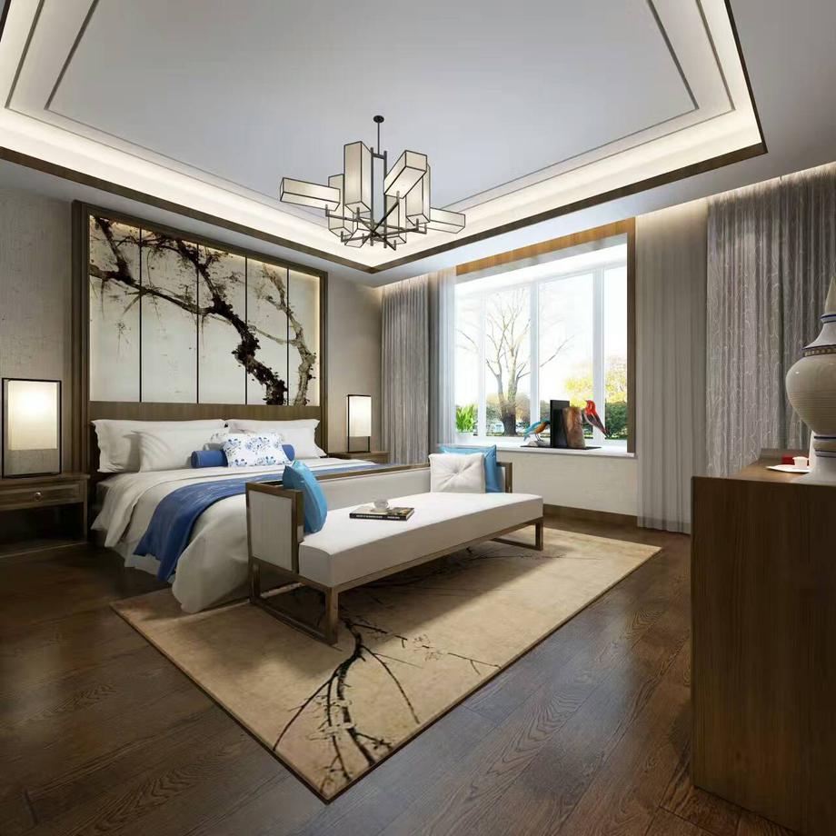 綠地曲江名城180平新中式風(fēng)格