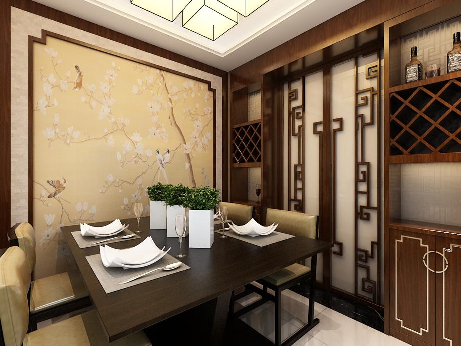 山水嶺秀130平米新中式