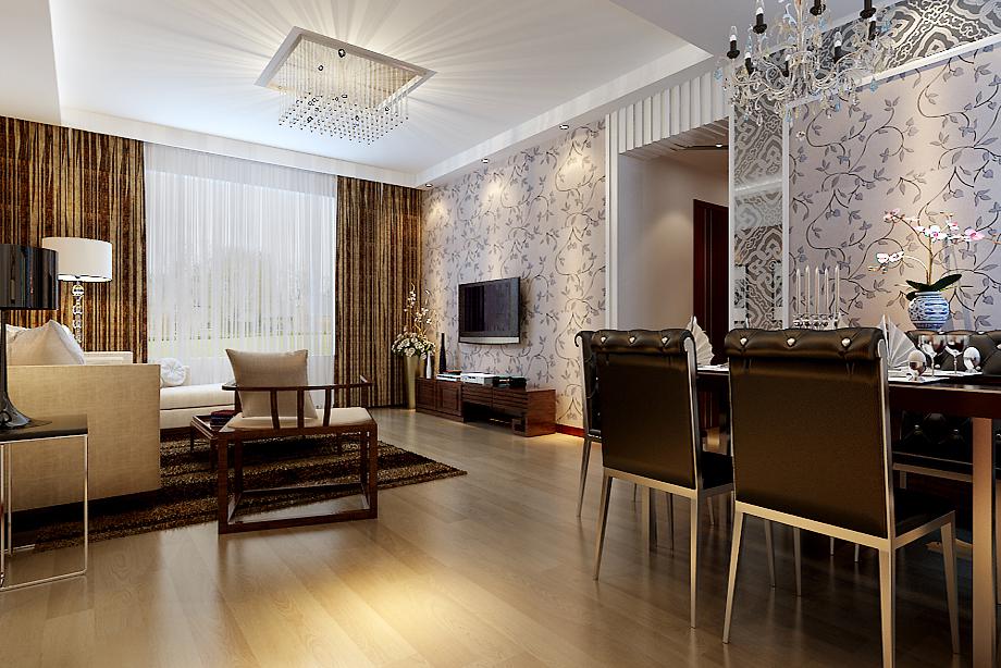 龍湖香醍130平米現(xiàn)代簡約