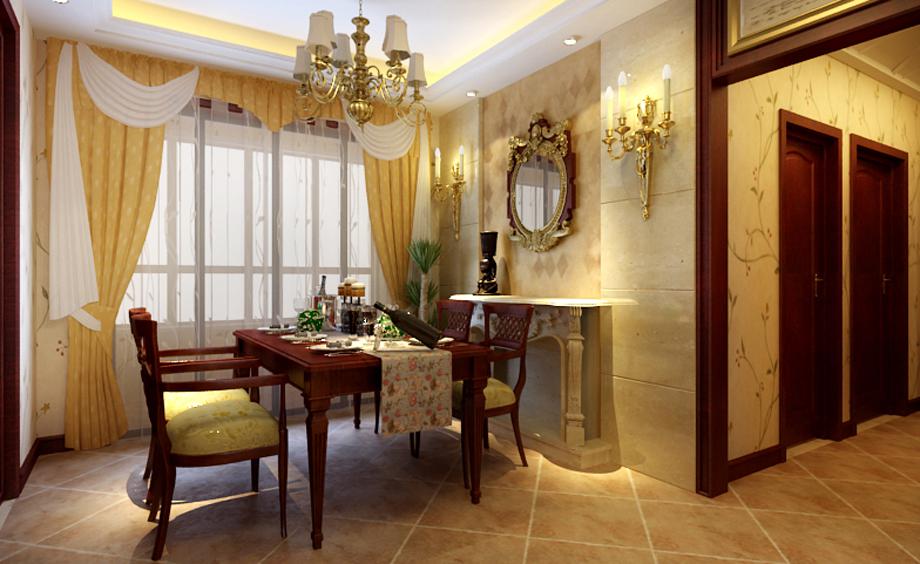 曲江南苑160平米美式風(fēng)格