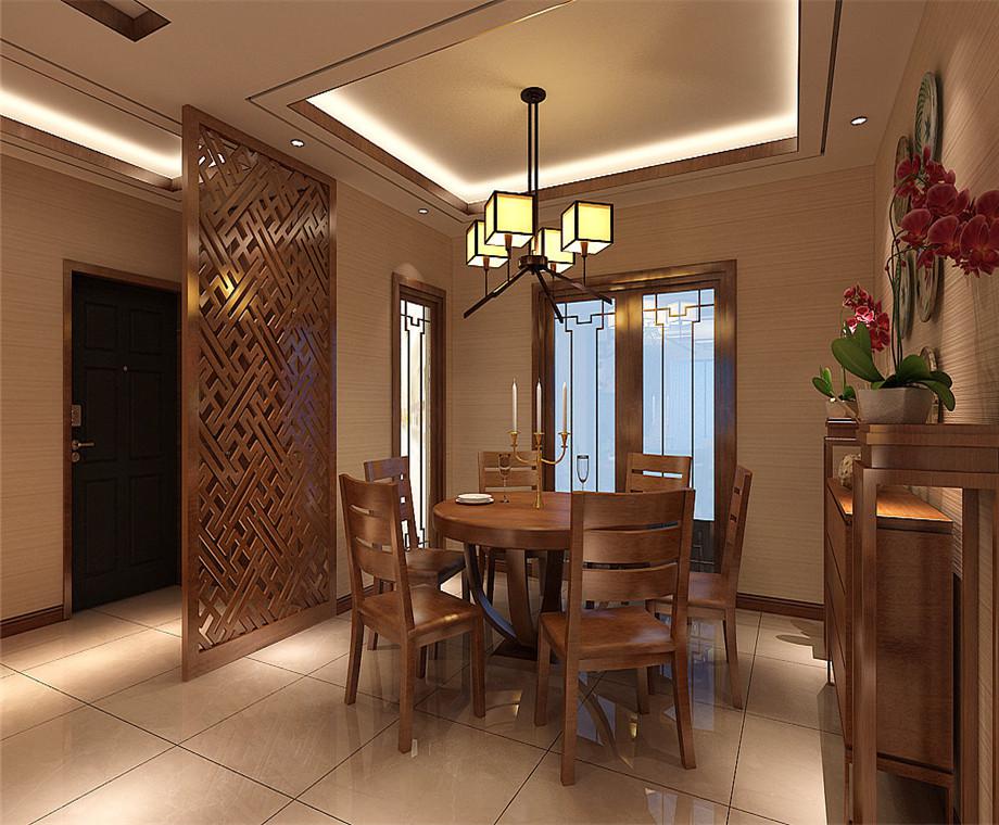 西北政法學(xué)院家屬院190平米新中式風(fēng)格設(shè)計(jì)方案