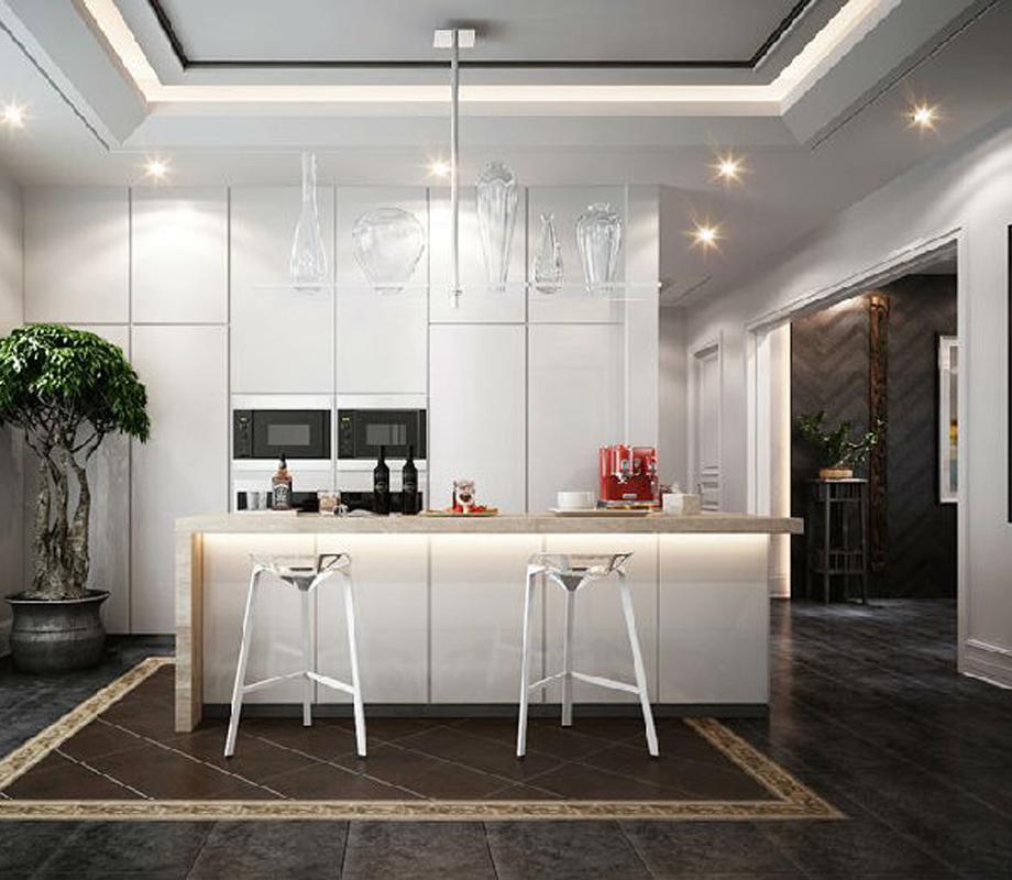 香榭蘭亭小區(qū)158㎡簡約風格