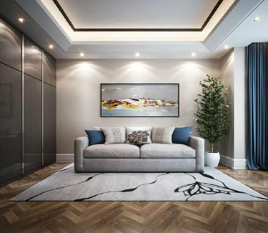 香榭蘭亭小區(qū)158㎡簡約風格