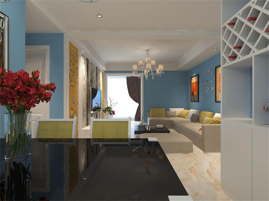 春曉華苑101平米地中海設(shè)計(jì)方案