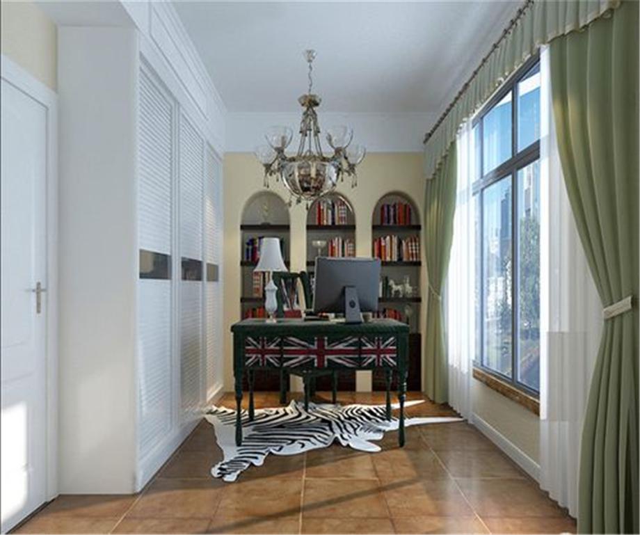 卡布奇諾國(guó)際社區(qū)130平方地中海風(fēng)格設(shè)計(jì)方案