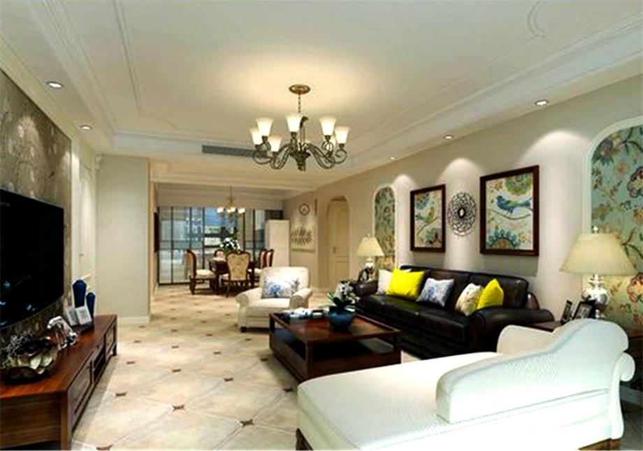 悅美國際140平美式鄉(xiāng)村風格設計風格