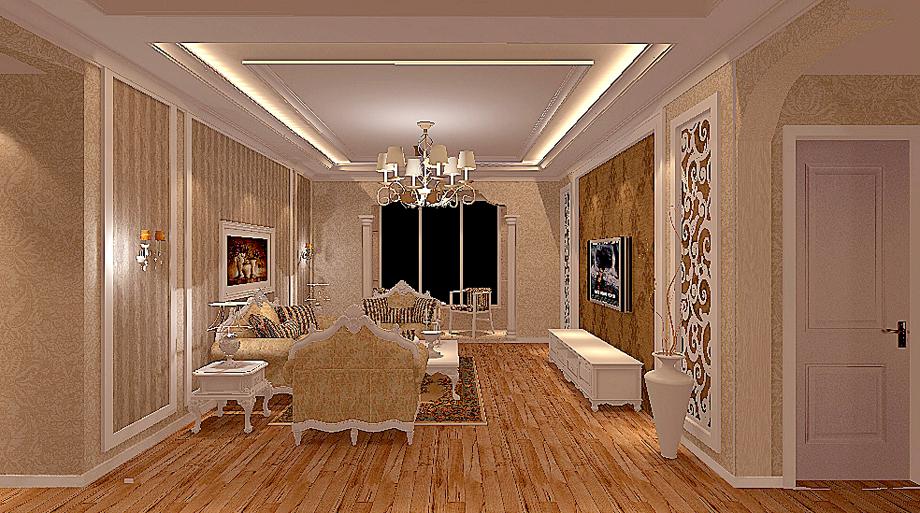 大華公園世家105平米簡(jiǎn)歐風(fēng)格