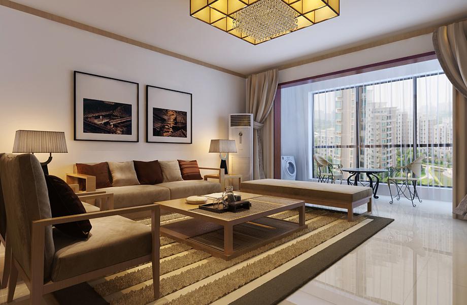 西北工業(yè)大學(xué)180平米新中式風(fēng)格