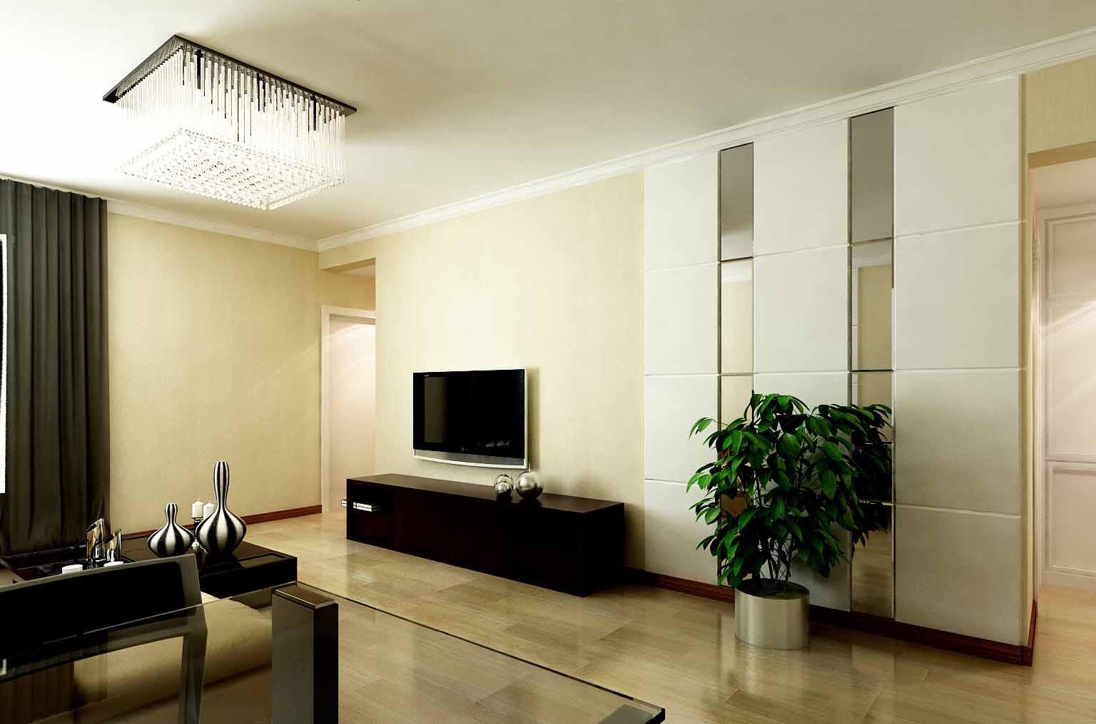 瑞景華庭110平米現(xiàn)代簡約風格設計方案