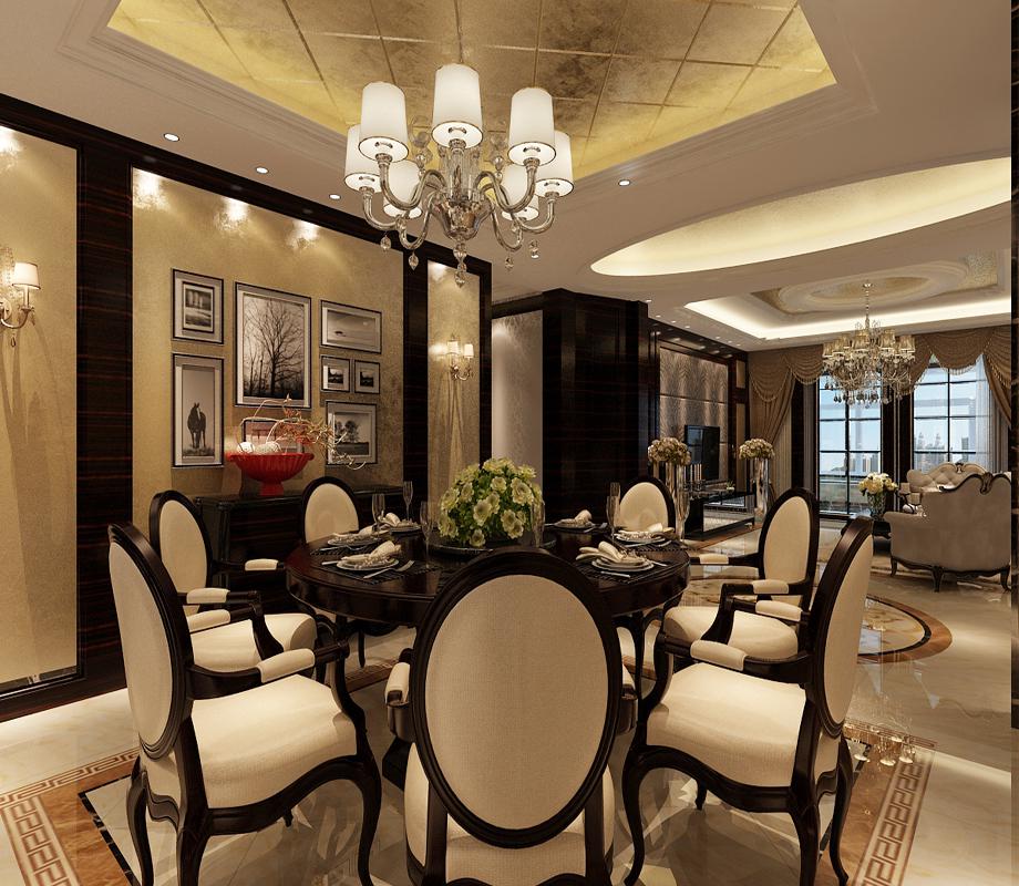 湖城大境180平米歐式風格