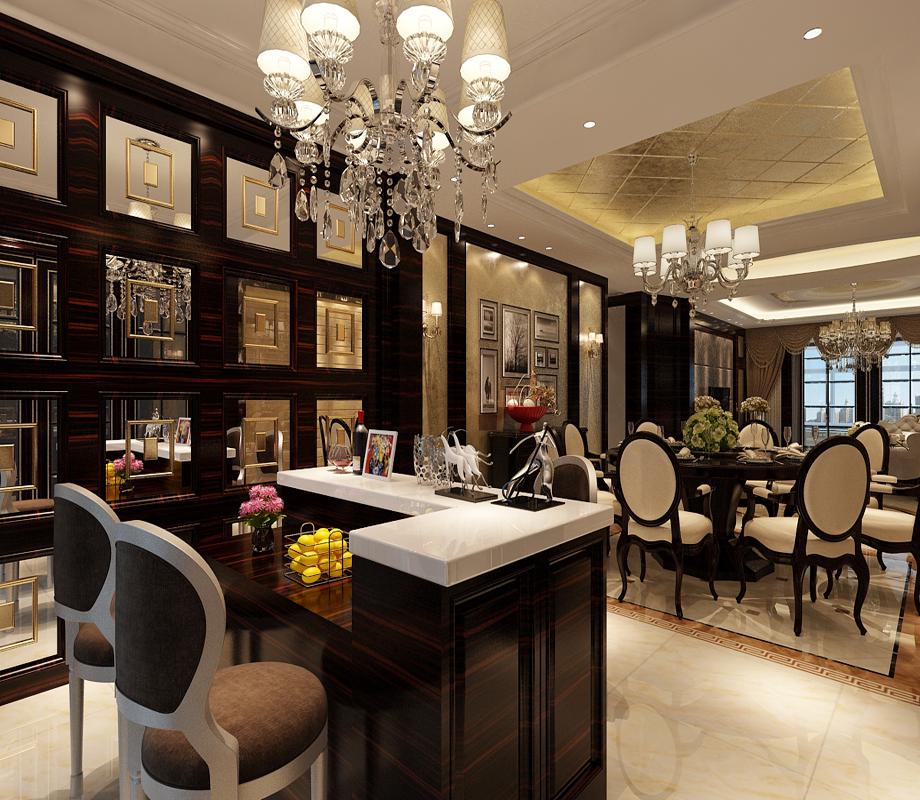 湖城大境180平米歐式風格