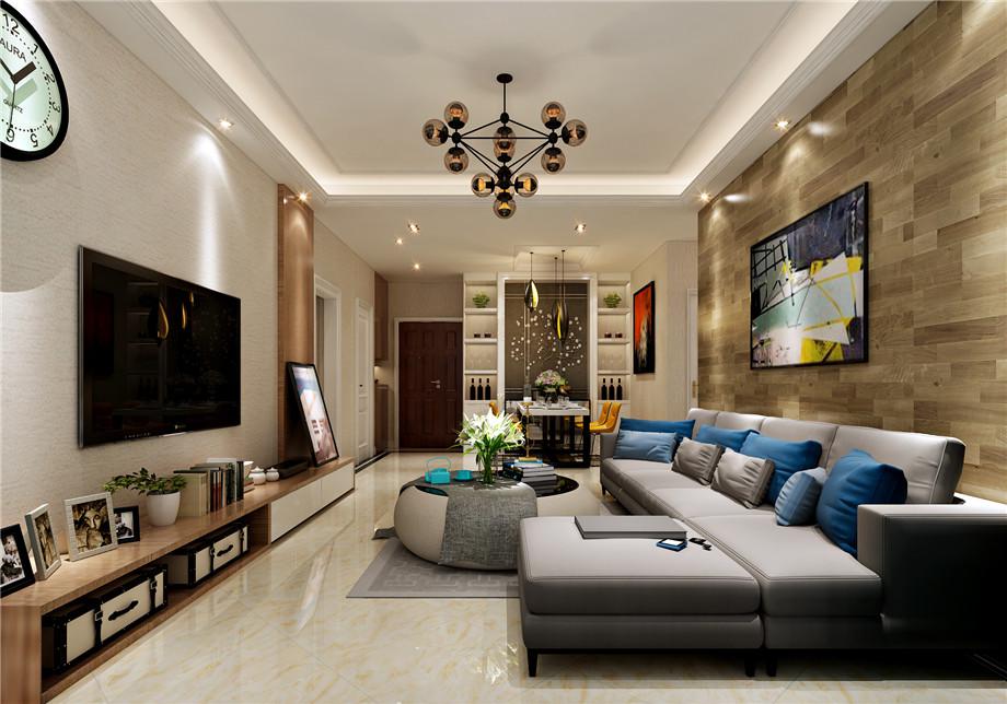 海倫國際129平米混搭設(shè)計(jì)方案