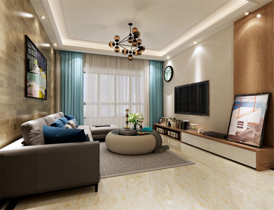 海倫國際129平米混搭設(shè)計(jì)方案