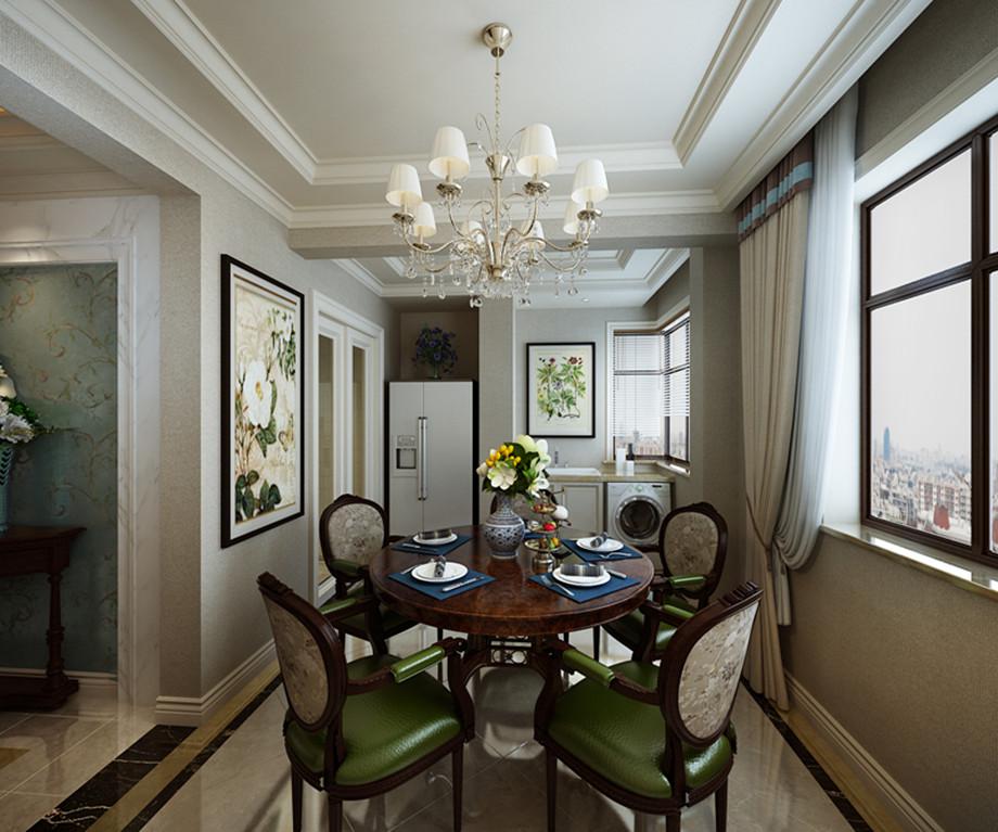 湖城大鏡243平美式風(fēng)格設(shè)計方案