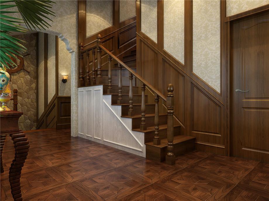 龍湖花千樹280平米美式設(shè)計(jì)方案