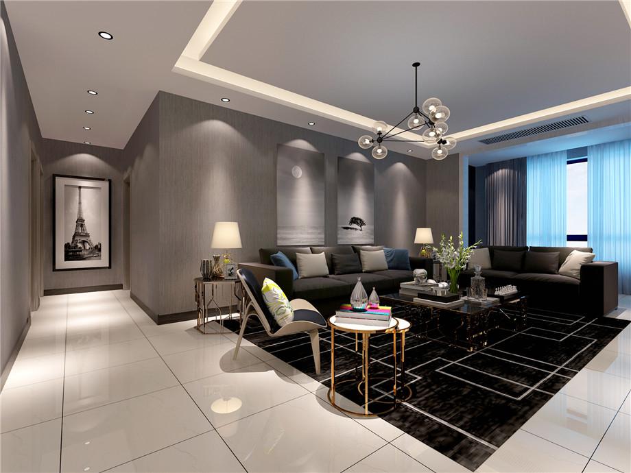 中建國熙臺140平米現代簡約設計方案
