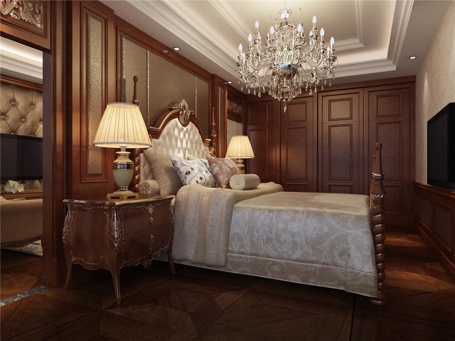 西工苑240平米美式設計方案