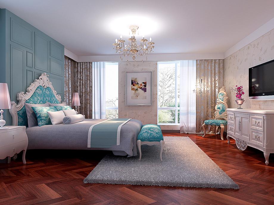 融僑城140平米簡歐風格