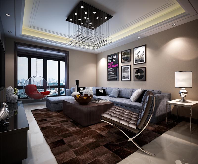 紫云地產(chǎn)8-D90平米現(xiàn)代簡約風格設計方案