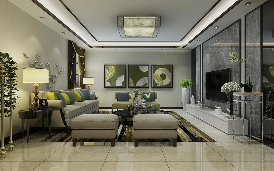 政治學(xué)院家屬院155平米現(xiàn)代簡約風(fēng)格設(shè)計方案