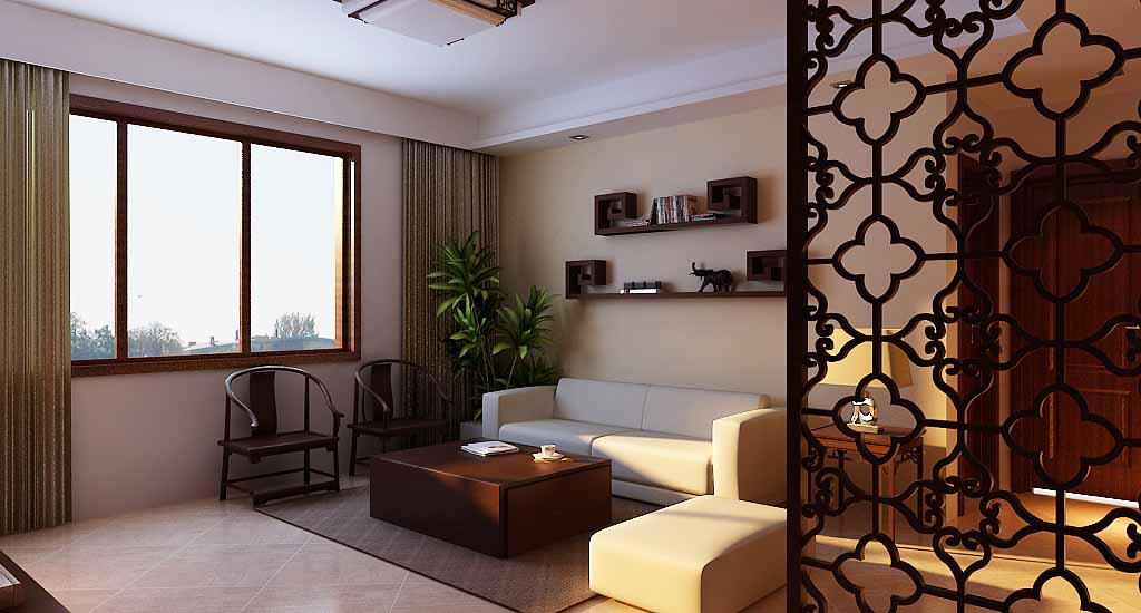 武警醫(yī)院140平米中式風(fēng)格設(shè)計(jì)方案