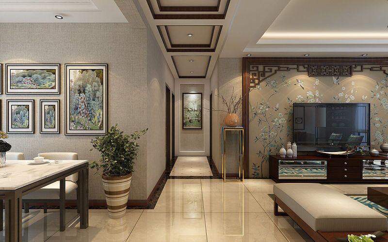 海倫春天 153平方  中式風(fēng)格 