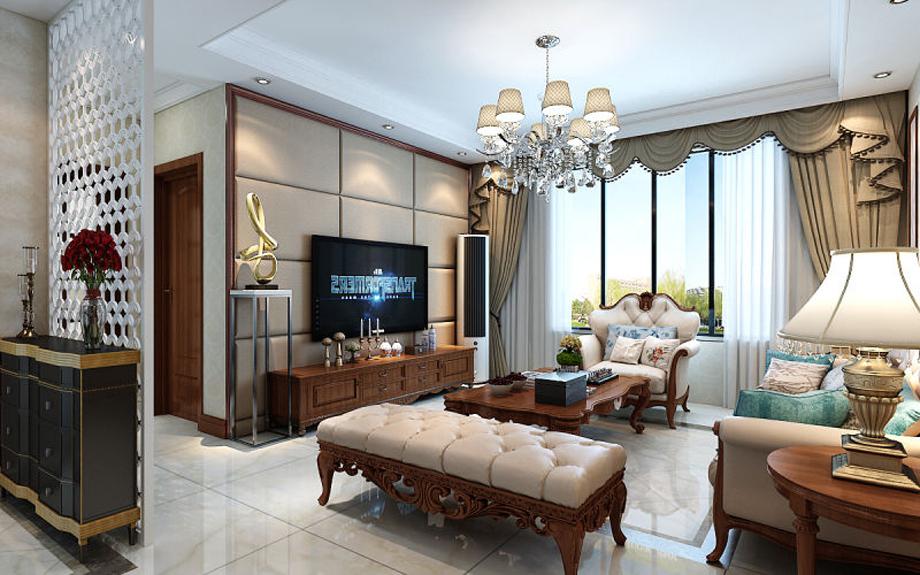 偉業(yè)公館132平簡歐風格