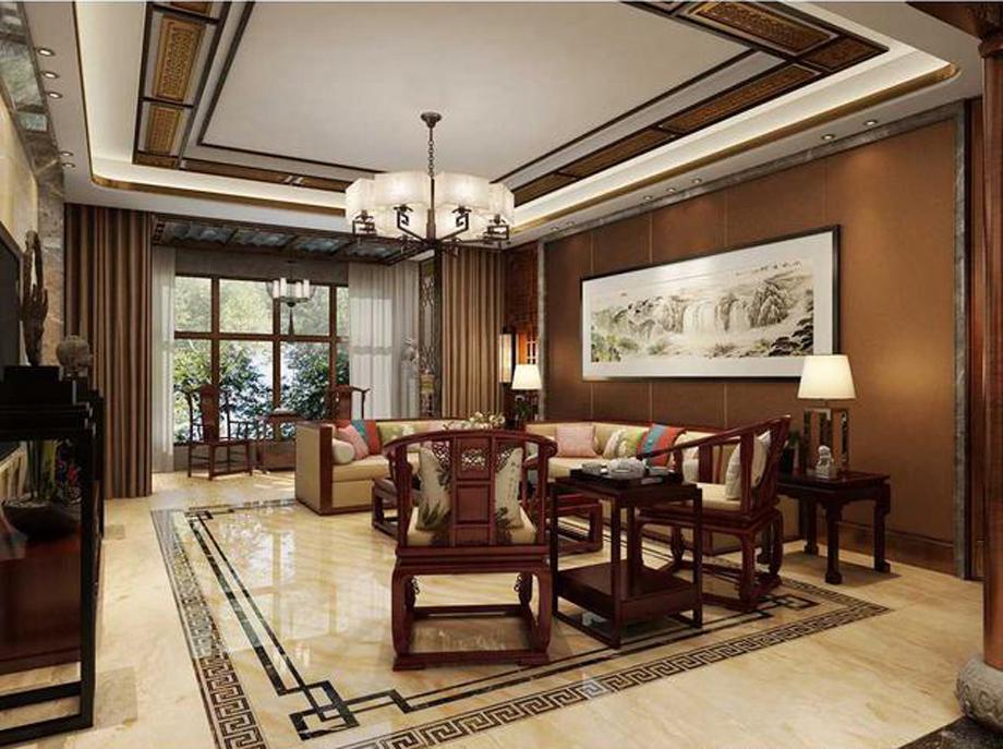 曲江亮麗家園150平中式設計風格