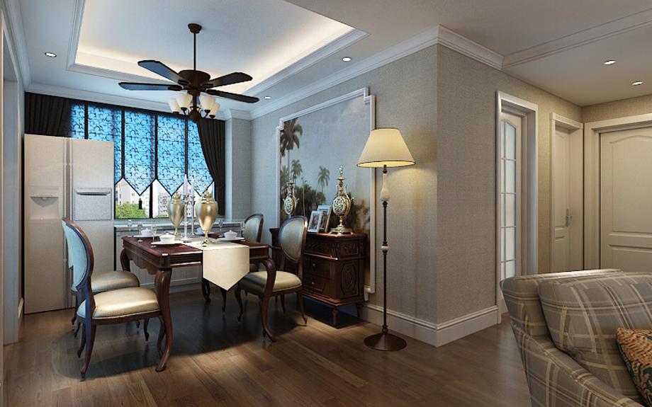 中鐵繽紛尚都城123平米7萬美式簡約