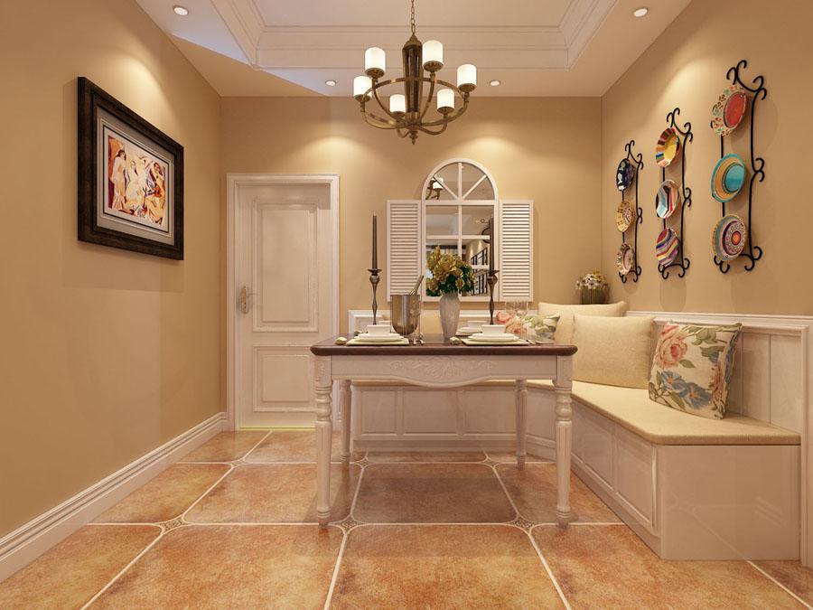 金地西灃公元130平米5萬田園風格