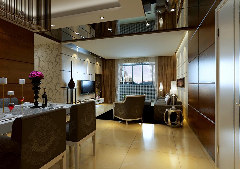 綠地生態(tài)國際城260平米新中式