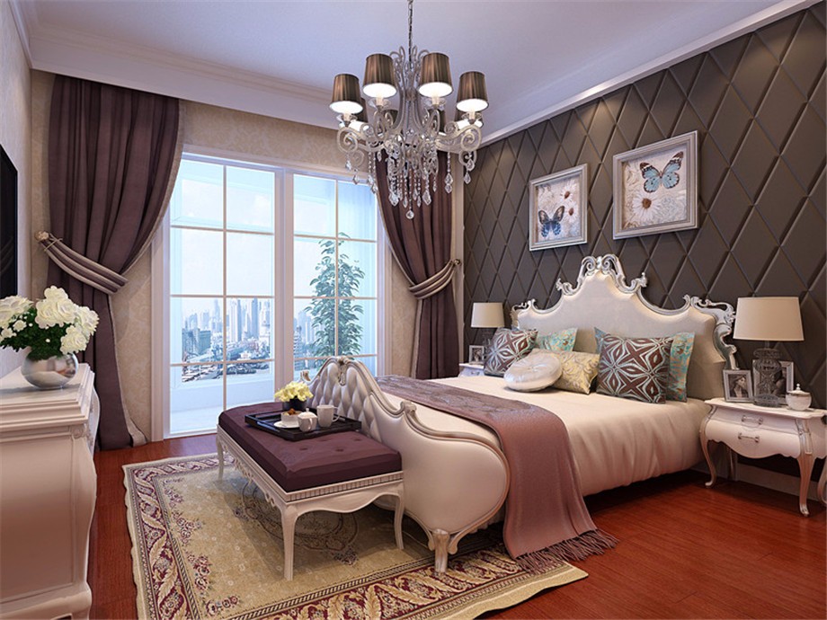 國(guó)金華府-三居室146平-簡(jiǎn)歐風(fēng)格