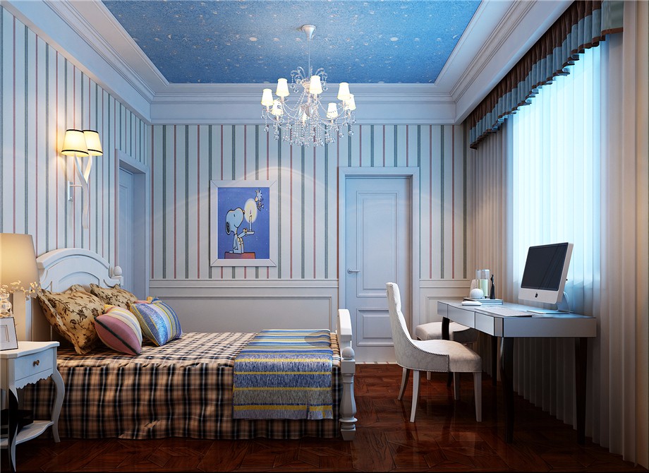 曲江紫汀苑160平米混搭風(fēng)格設(shè)計裝修