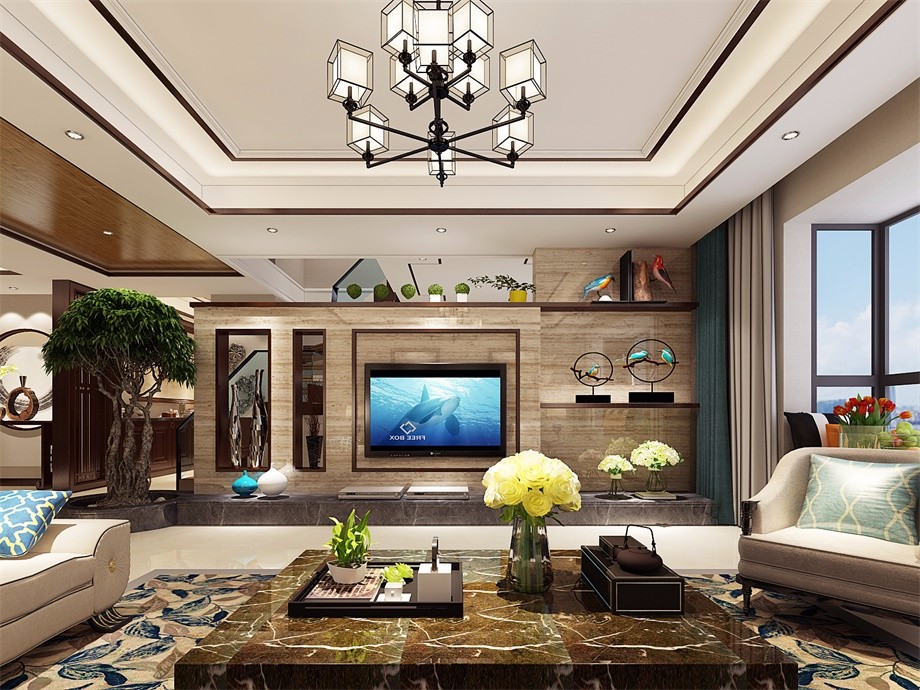 開元·第一城180新中式風格