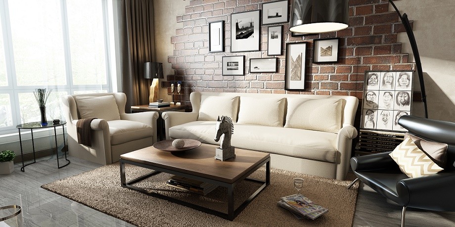 依云小鎮(zhèn)89平米工業(yè)風(fēng)格