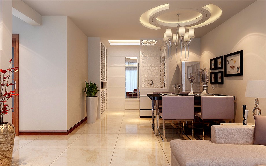 曲江公館140平簡(jiǎn)約風(fēng)格設(shè)計(jì)方案