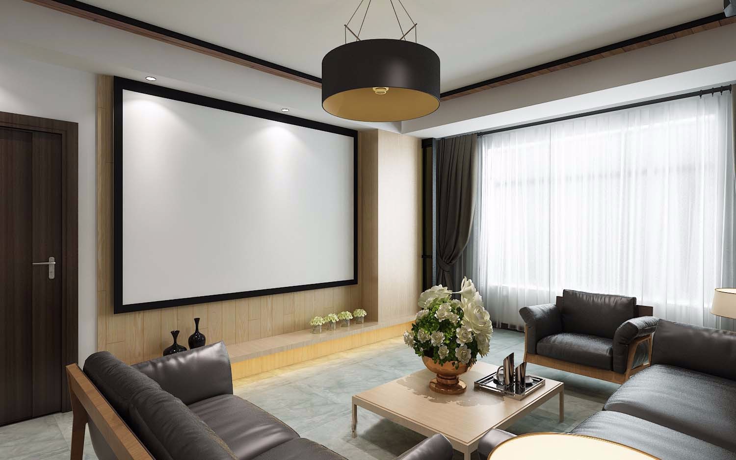 中海開元壹號130平方米現(xiàn)代簡約