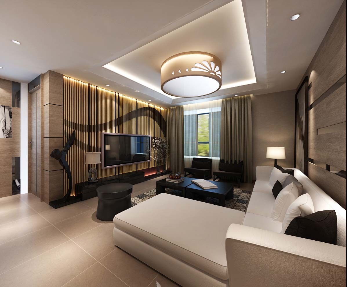 天朗蔚藍東庭98平方現(xiàn)代簡約風格設(shè)計方案