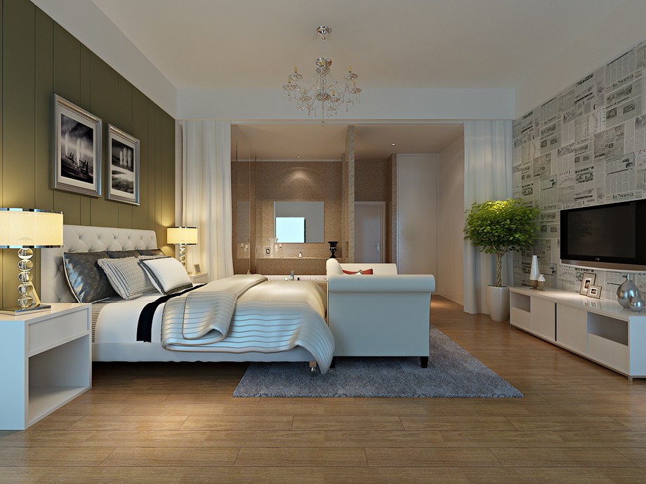 紫薇田園都市125平米簡(jiǎn)約風(fēng)格