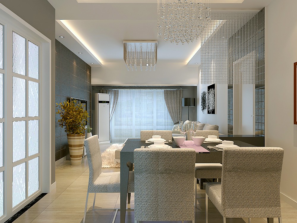 曲江城市花園120平米現(xiàn)代簡約