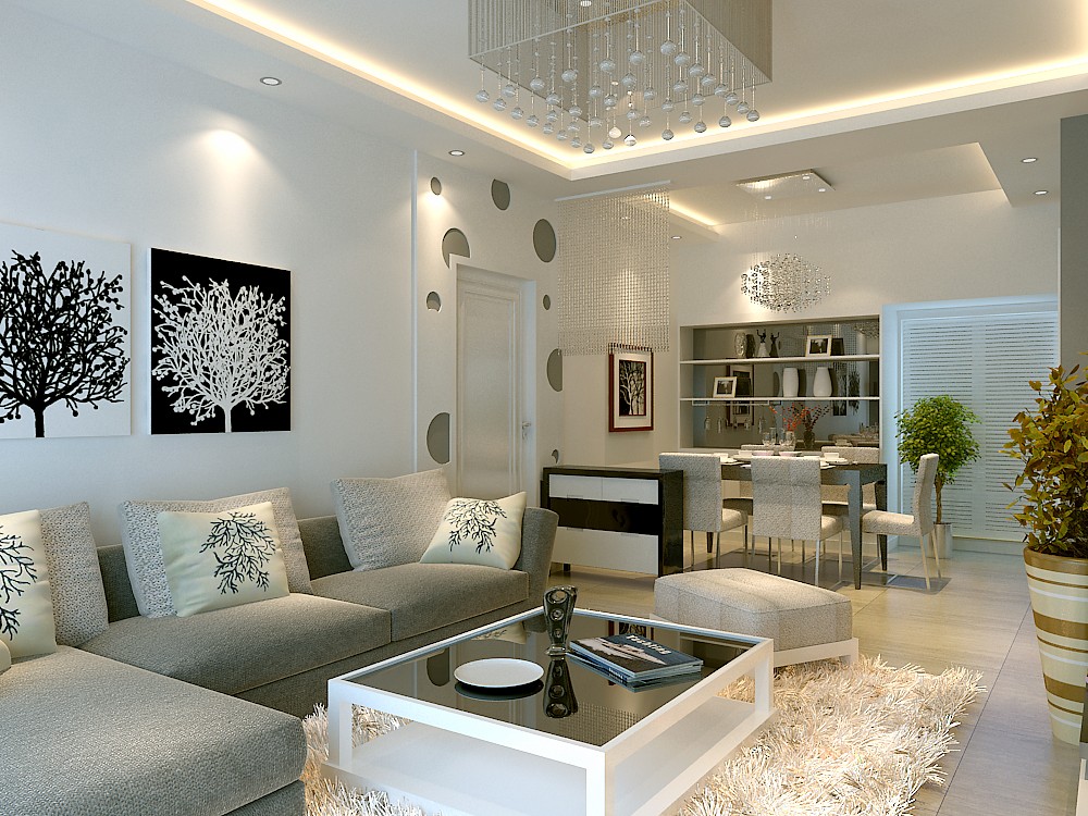 曲江城市花園120平米現(xiàn)代簡約