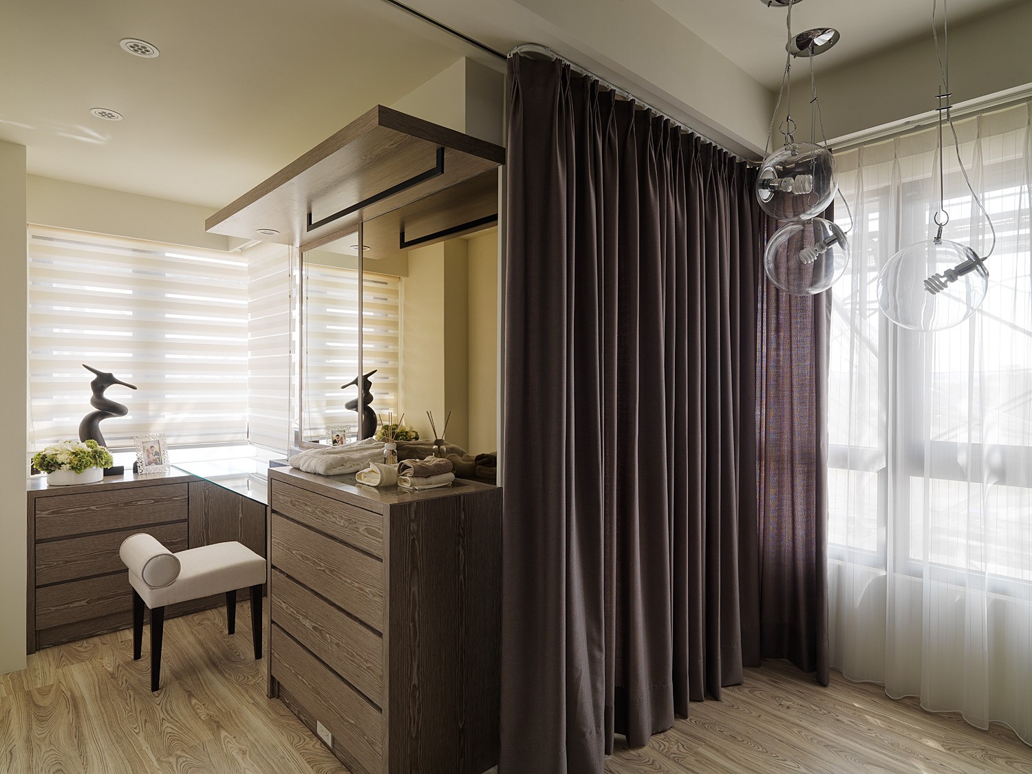 曲江6號136平米/臺式風(fēng)格