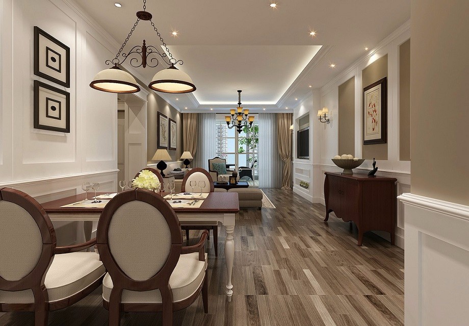 西江月130平米簡(jiǎn)歐風(fēng)格