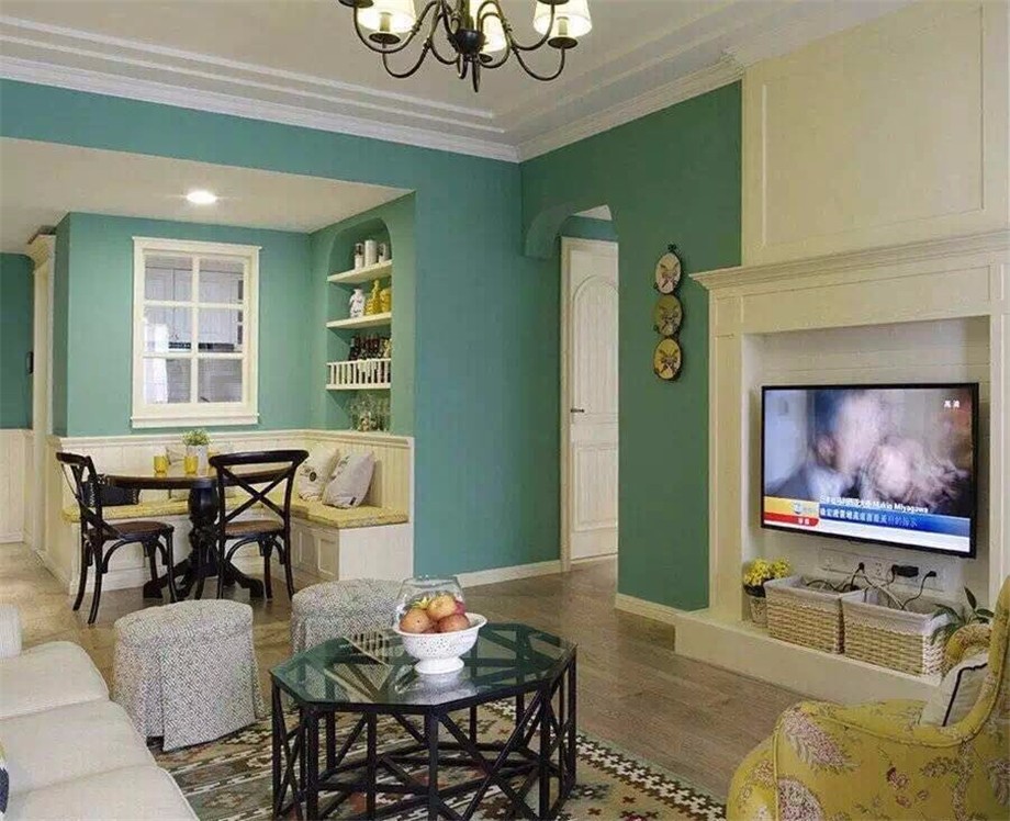 鳳城九號(hào)110平田園風(fēng)格設(shè)計(jì)方案