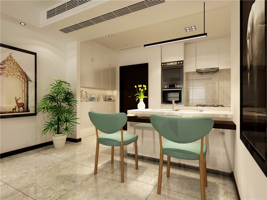 中海悅墅98平米現(xiàn)代簡約