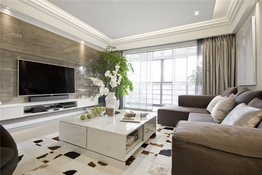 西安國金華府146平三居室-簡約風(fēng)格（