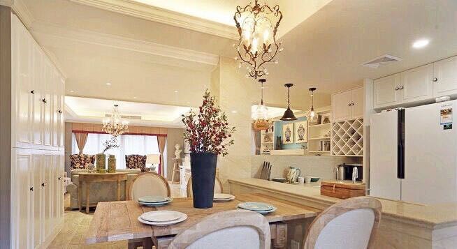 鑫苑大都匯/123平米/歐式風(fēng)格